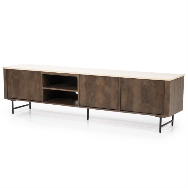 TV meubel Lio 200 cm - 3drs. Eleonora - Afbeelding 9