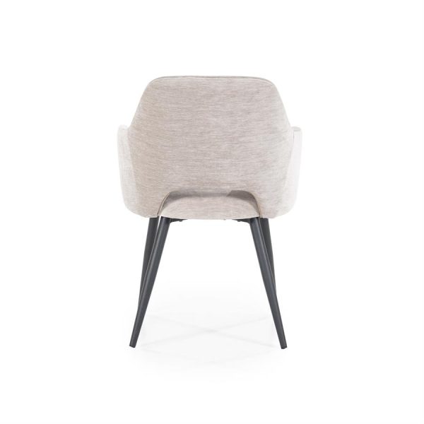 Stoel Esmee met arml. - beige Mellow Eleonora - Afbeelding 6