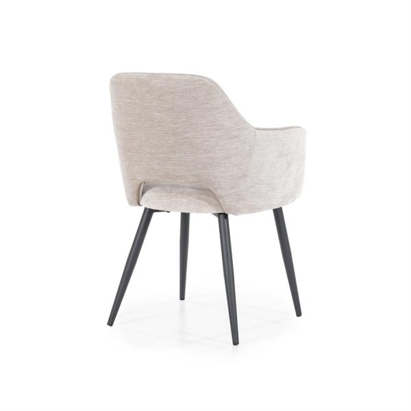 Stoel Esmee met arml. - beige Mellow Eleonora - Afbeelding 7