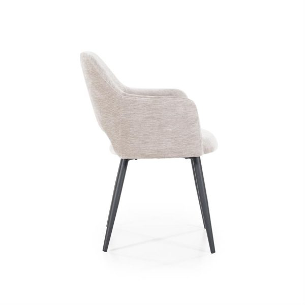 Stoel Esmee met arml. - beige Mellow Eleonora - Afbeelding 9