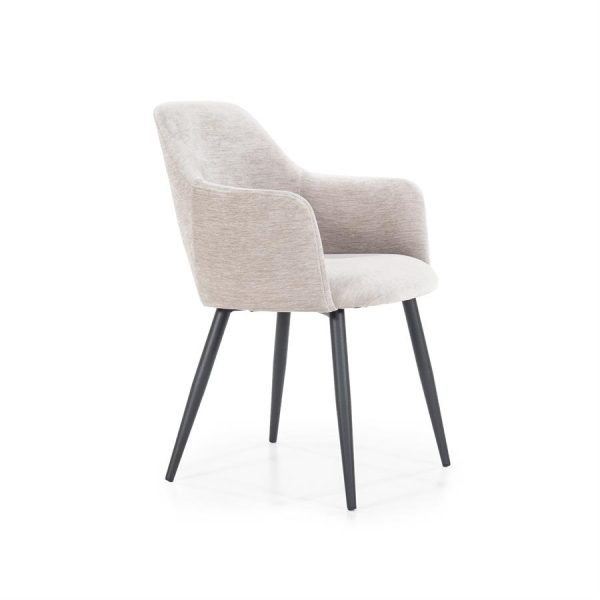 Stoel Esmee met arml. - beige Mellow Eleonora - Afbeelding 10