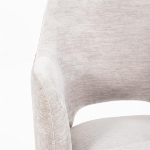 Stoel Esmee met arml. - beige Mellow Eleonora - Afbeelding 13