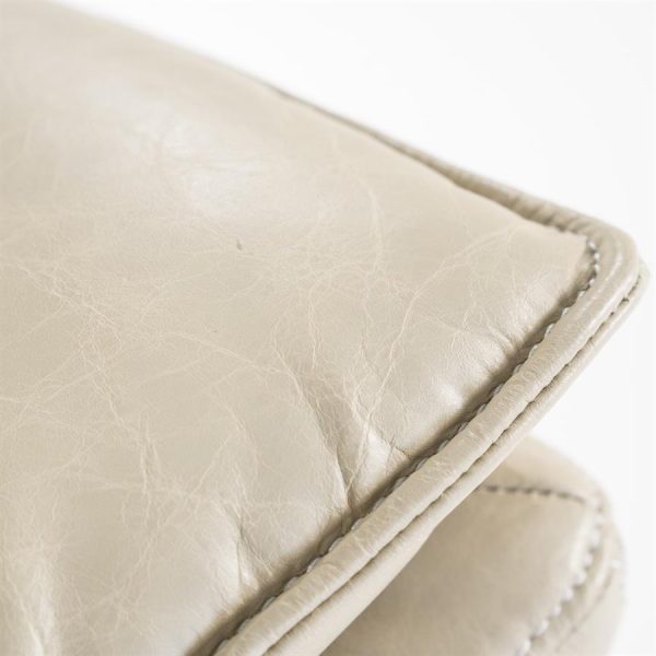 Fauteuil Sven - beige boho leder Eleonora - Afbeelding 17