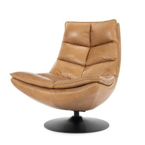 Fauteuil Sven - cognac boho leder Eleonora