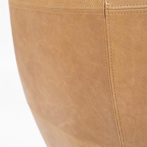 Fauteuil Sven - cognac boho leder Eleonora - Afbeelding 16