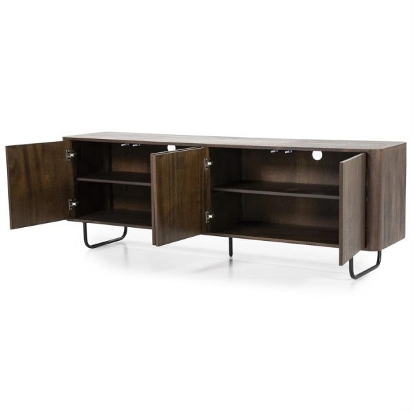 TV meubel James - bruin Eleonora - Afbeelding 8