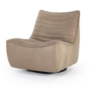 Fauteuil Matthew - taupe Gris Eleonora