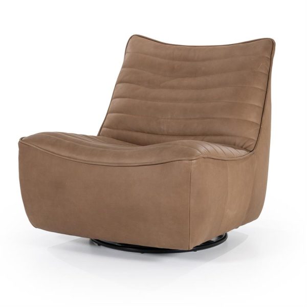 Fauteuil Matthew - bruin Gris Eleonora