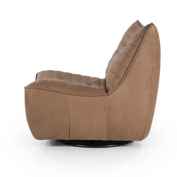 Fauteuil Matthew - bruin Gris Eleonora - Afbeelding 3