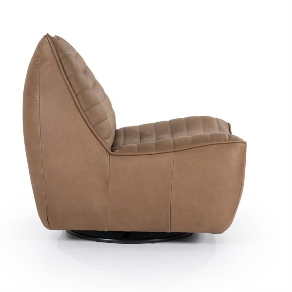Fauteuil Matthew - bruin Gris Eleonora - Afbeelding 9
