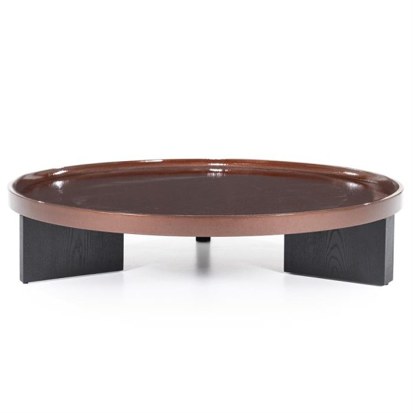 Salontafel Mayson 120x25 - rood Eleonora