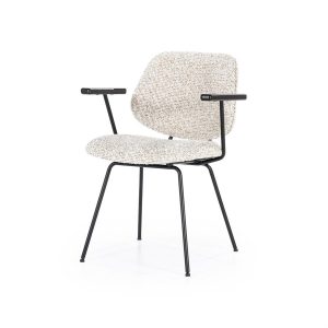 Stoel Jon met arml - beige Maywood Eleonora