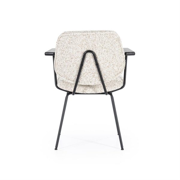 Stoel Jon met arml - beige Maywood Eleonora - Afbeelding 6