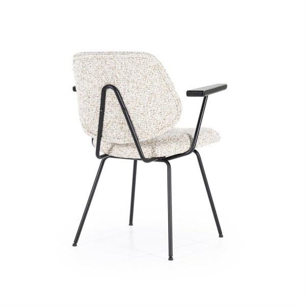 Stoel Jon met arml - beige Maywood Eleonora - Afbeelding 7