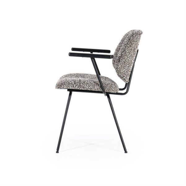Stoel Jon met arml - taupe Maywood Eleonora - Afbeelding 3
