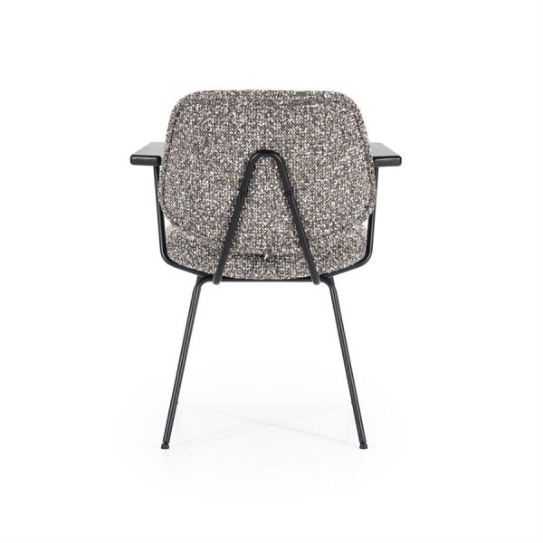 Stoel Jon met arml - taupe Maywood Eleonora - Afbeelding 6