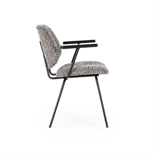 Stoel Jon met arml - taupe Maywood Eleonora - Afbeelding 9