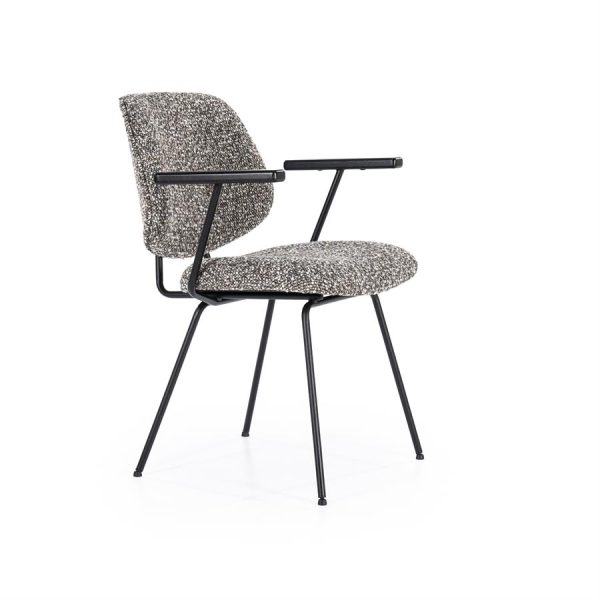 Stoel Jon met arml - taupe Maywood Eleonora - Afbeelding 10