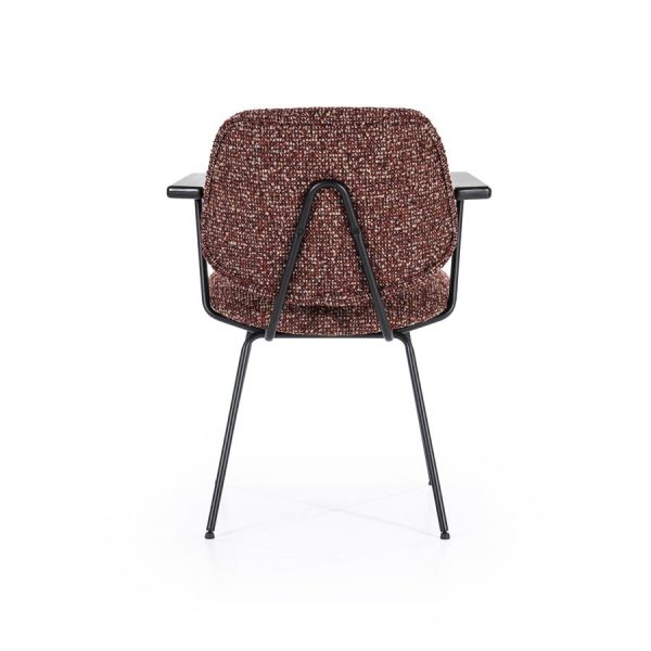 Stoel Jon met arml - rood Maywood Eleonora - Afbeelding 6