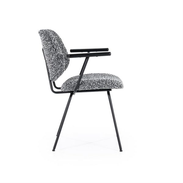 Stoel Jon met arml - zwart Maywood Eleonora - Afbeelding 9