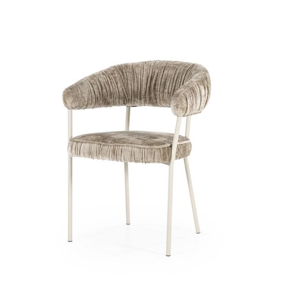 Stoel Lizzy - taupe Femme Eleonora
