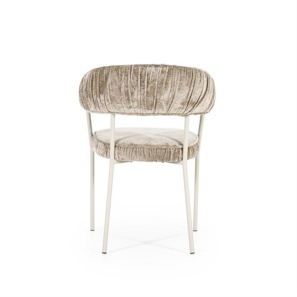 Stoel Lizzy - taupe Femme Eleonora - Afbeelding 6