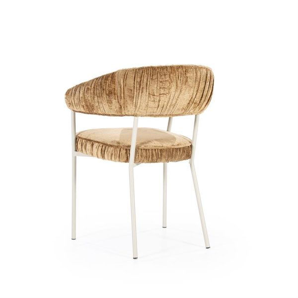 Stoel Lizzy - mosterd Femme Eleonora - Afbeelding 5