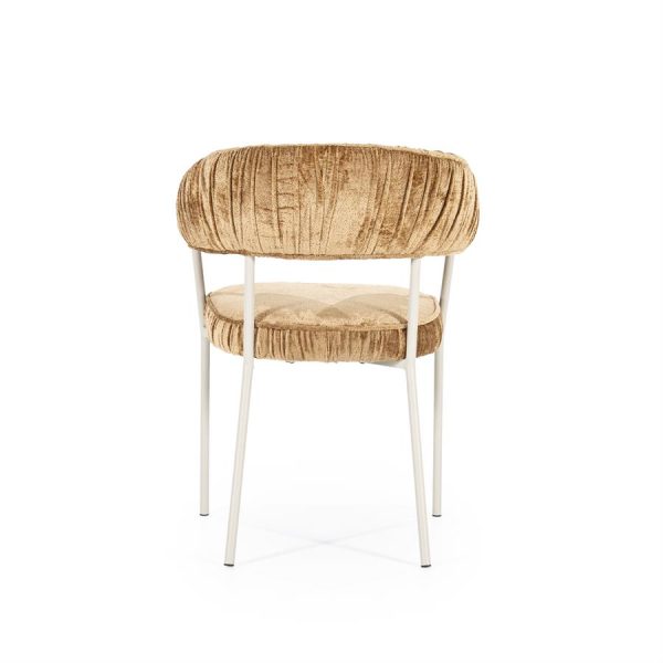 Stoel Lizzy - mosterd Femme Eleonora - Afbeelding 6