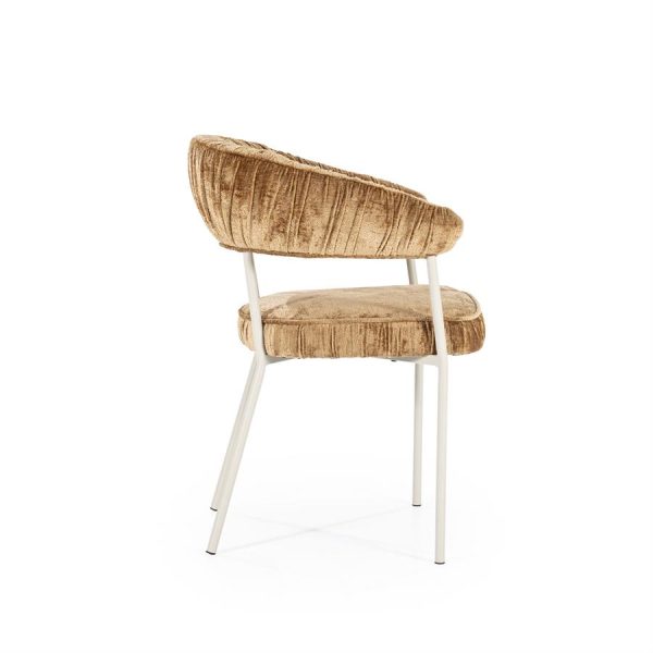 Stoel Lizzy - mosterd Femme Eleonora - Afbeelding 9