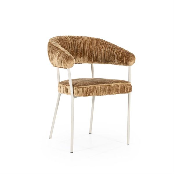 Stoel Lizzy - mosterd Femme Eleonora - Afbeelding 11