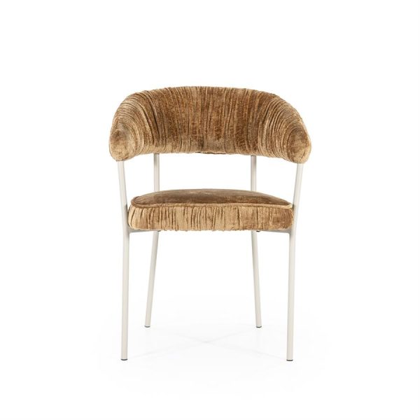Stoel Lizzy - mosterd Femme Eleonora - Afbeelding 12