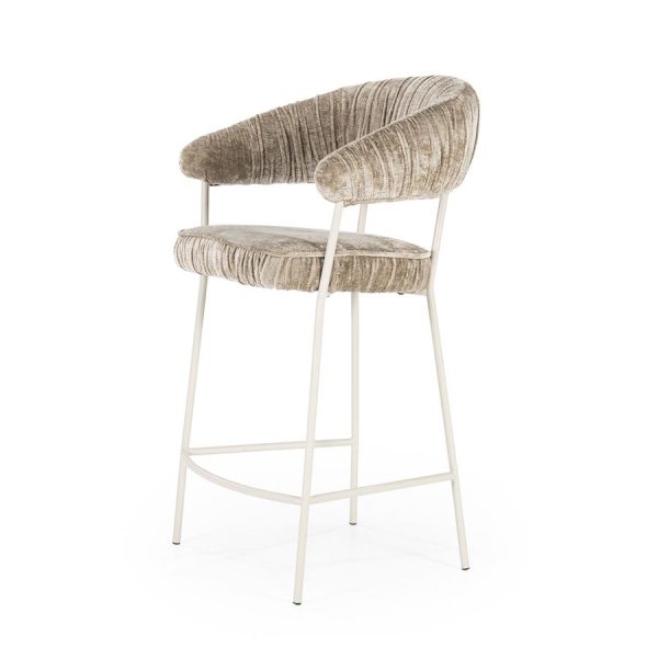 Barstoel Lizzy - taupe Femme Eleonora - Afbeelding 2