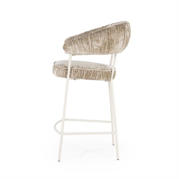 Barstoel Lizzy - taupe Femme Eleonora - Afbeelding 3