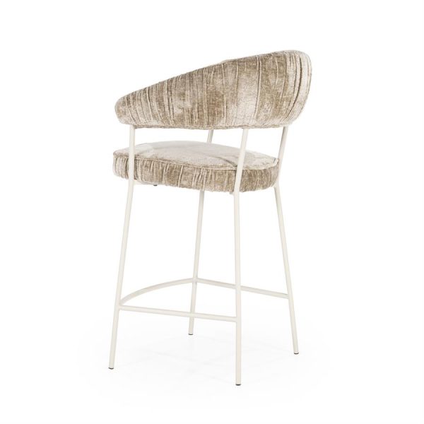 Barstoel Lizzy - taupe Femme Eleonora - Afbeelding 4