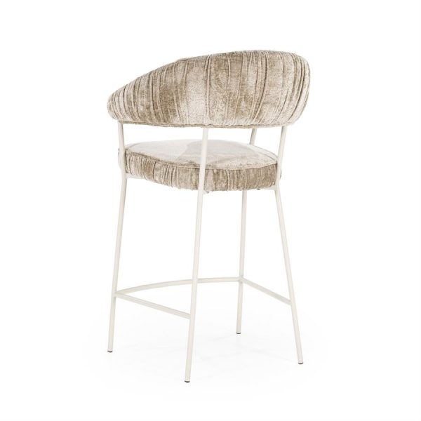 Barstoel Lizzy - taupe Femme Eleonora - Afbeelding 5