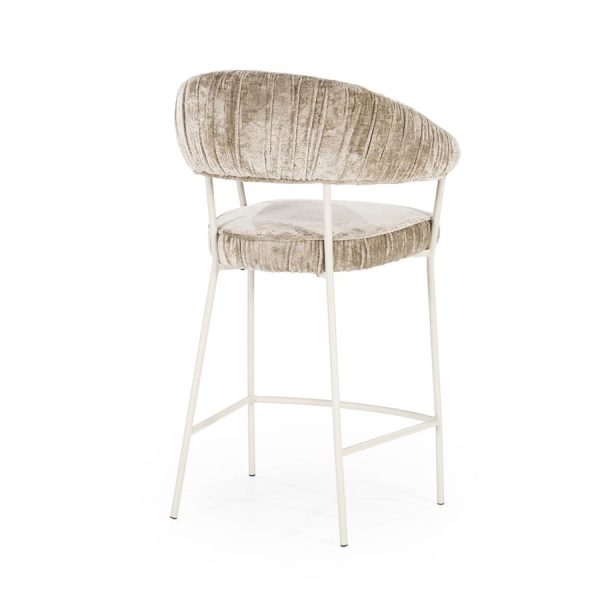 Barstoel Lizzy - taupe Femme Eleonora - Afbeelding 7