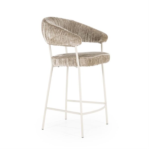 Barstoel Lizzy - taupe Femme Eleonora - Afbeelding 10