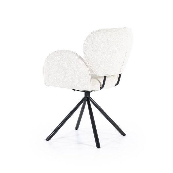 Stoel Rosalin - beige Moon Eleonora - Afbeelding 4