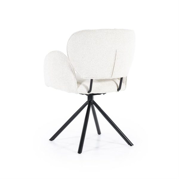Stoel Rosalin - beige Moon Eleonora - Afbeelding 5