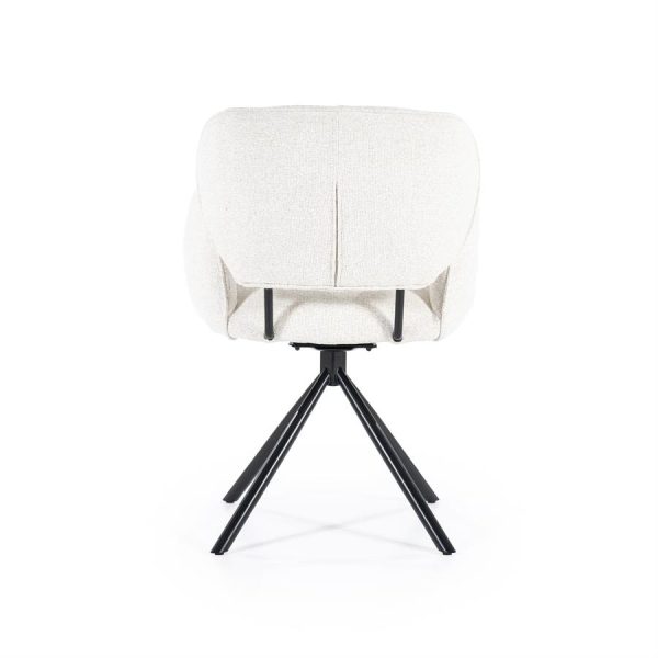 Stoel Rosalin - beige Moon Eleonora - Afbeelding 6