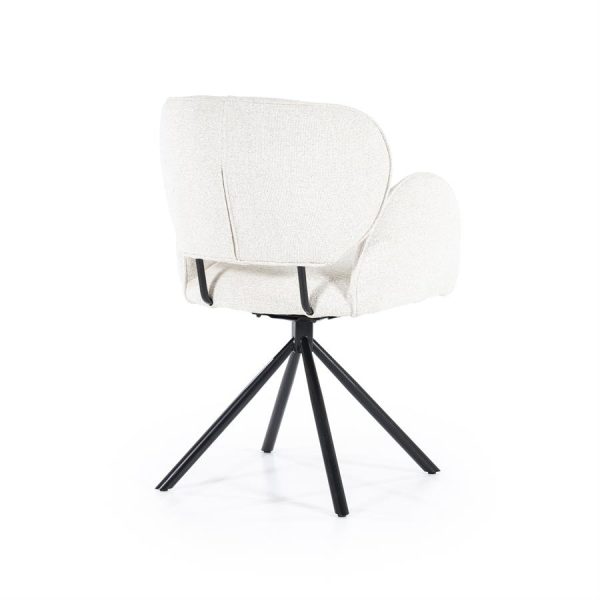 Stoel Rosalin - beige Moon Eleonora - Afbeelding 7