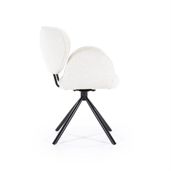 Stoel Rosalin - beige Moon Eleonora - Afbeelding 9