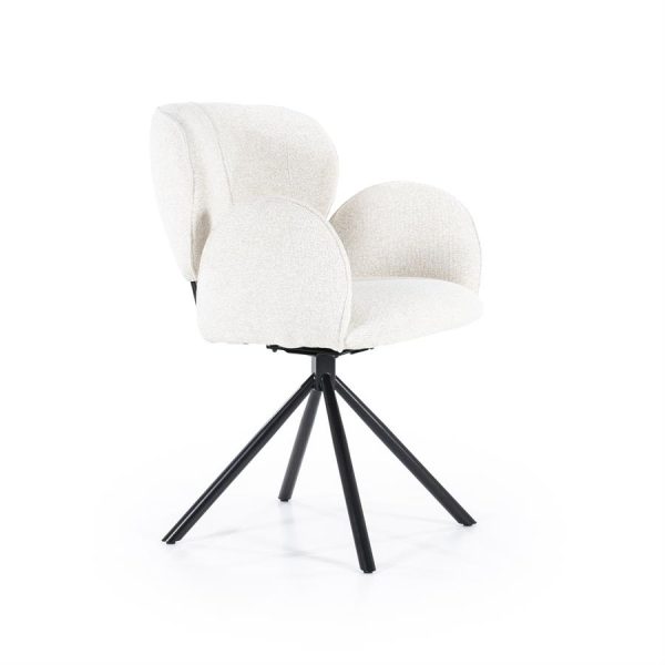 Stoel Rosalin - beige Moon Eleonora - Afbeelding 10