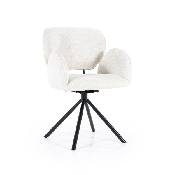 Stoel Rosalin - beige Moon Eleonora - Afbeelding 11