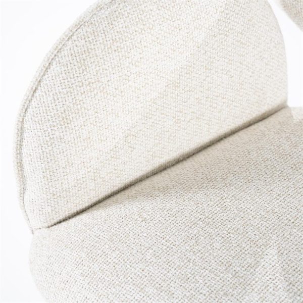 Stoel Rosalin - beige Moon Eleonora - Afbeelding 14