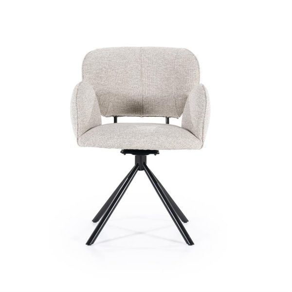 Stoel Rosalin - taupe Moon Eleonora - Afbeelding 12