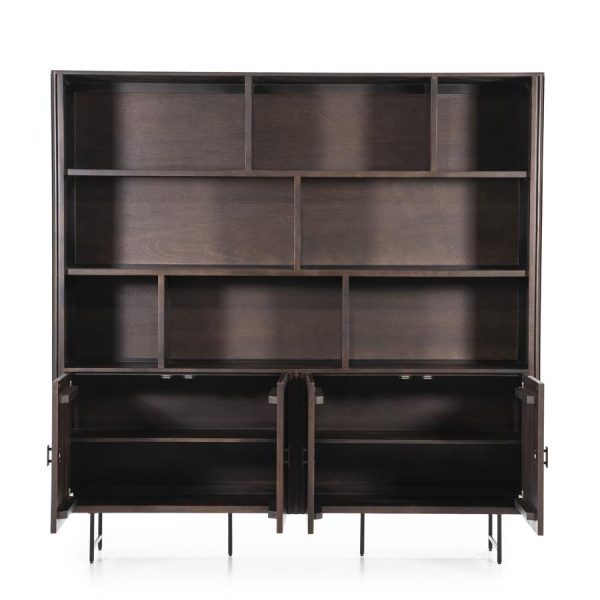 Wandkast Remi - bruin Eleonora - Afbeelding 2
