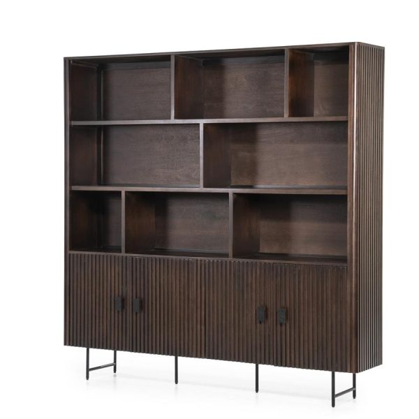 Wandkast Remi - bruin Eleonora - Afbeelding 3