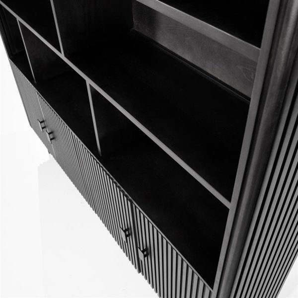 Wandkast Remi - zwart Eleonora - Afbeelding 6