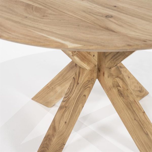Eettafel Nikki 130x76 - naturel Eleonora - Afbeelding 3
